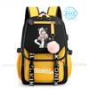 Zaino Danganronpa Anime Mochila Cartella Scolastica Studente Porta USB Borse da Viaggio Laptop Messenger Bag Grande Casual Regalo