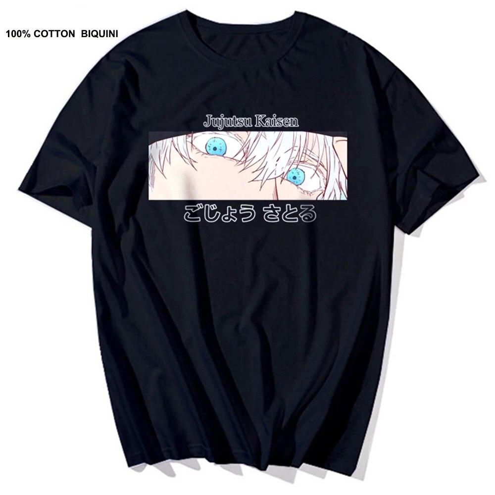Japońskie anime Jujutsu Kaisen t-shirty unisex Itadori Yuji drukuj koszulki w stylu Harajuku Sukuna fajne unisex 100% bawełniana koszulka z krótkim rękawem