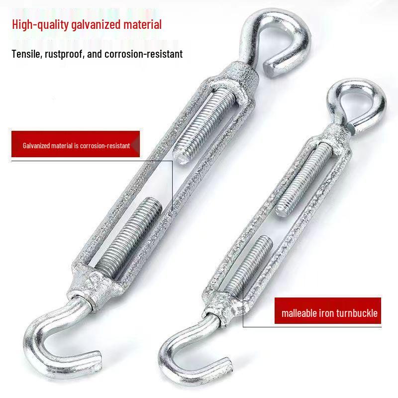 Galvanized Open Body Turnbuckle Wire Rope Tensioner