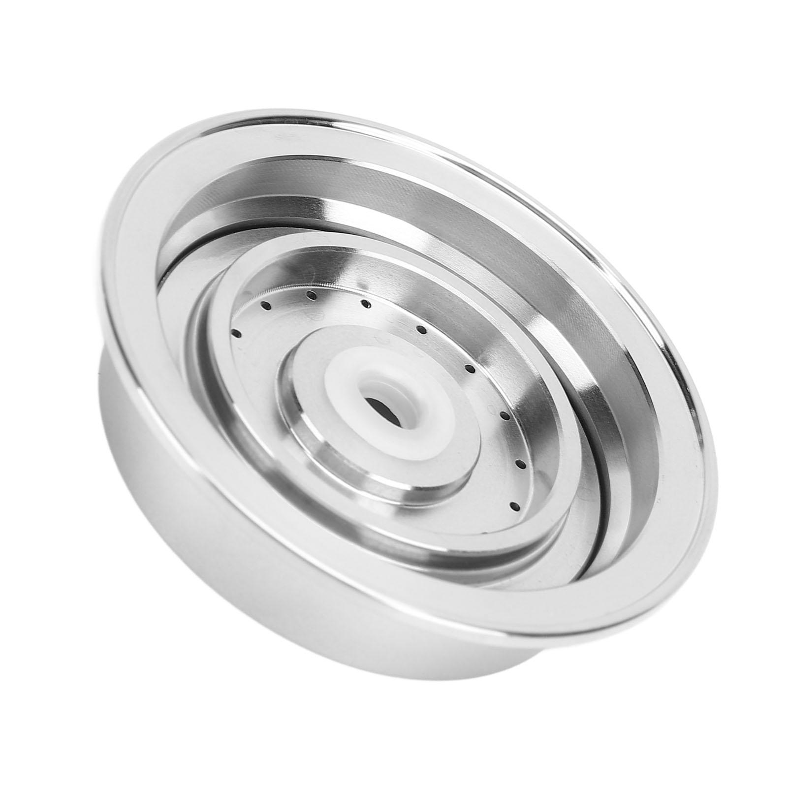 

Coffee Pod Adapter Stainless Steel Reusable Convenient Use Large to Small Converter Holder for Vertuo Coffee Machine L