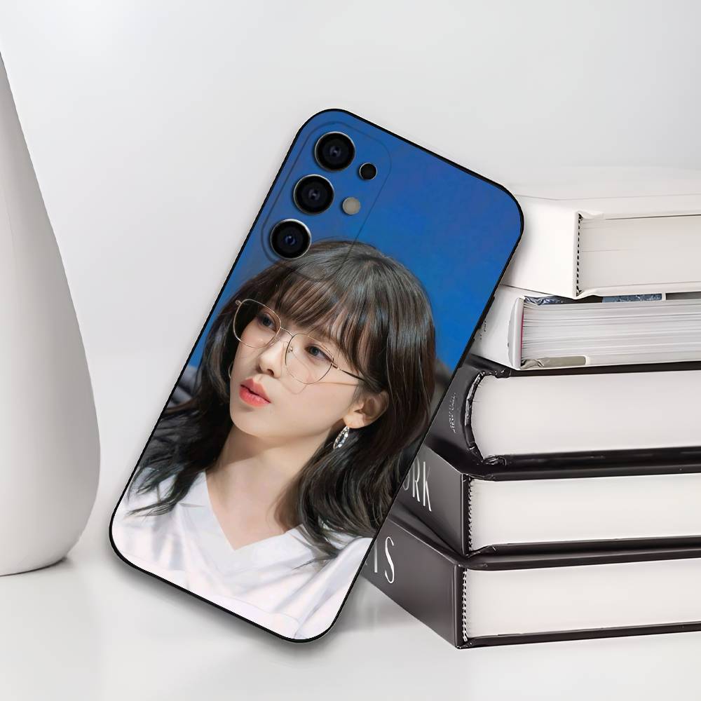 Чехол для телефона K-Karina A-AespaS Для Samsung S25,S24,S21,S22,S23,S30,Ultra,S20,Plus, Мягкий силиконовый Черный чехол Samsung S21lite