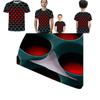 Hypnosis Honeycomb 3d T-shirt Men Women Kids Vibrant Colorful Print Short Sleeve Tee
