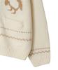 Lee Cowichan Zip-Up Cardigan Ivory