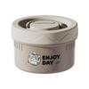 304 Stainless Steel Insulated Japanese-Style Bento Lunch Box - Microwaveable for Office Workers and Students