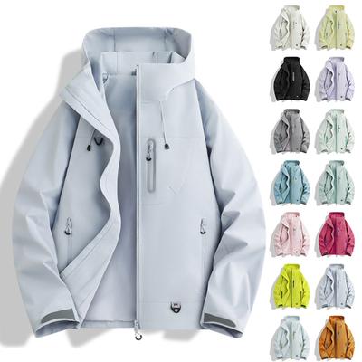 Damen Modische Und Bequeme Outdoor Winddichte Jacken