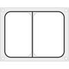 Form Matrix for the CAS CDS01 Sealing Machine for a Two-part Tray 227x178 Mm Hendi 805398