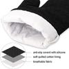 6pcs Oven Mitts and Pot Holders,Kitchen Oven Glove High Heat Resistant 500 Degree Extra Long Oven Mitts and Potholder with Non-Slip Silicone Surface