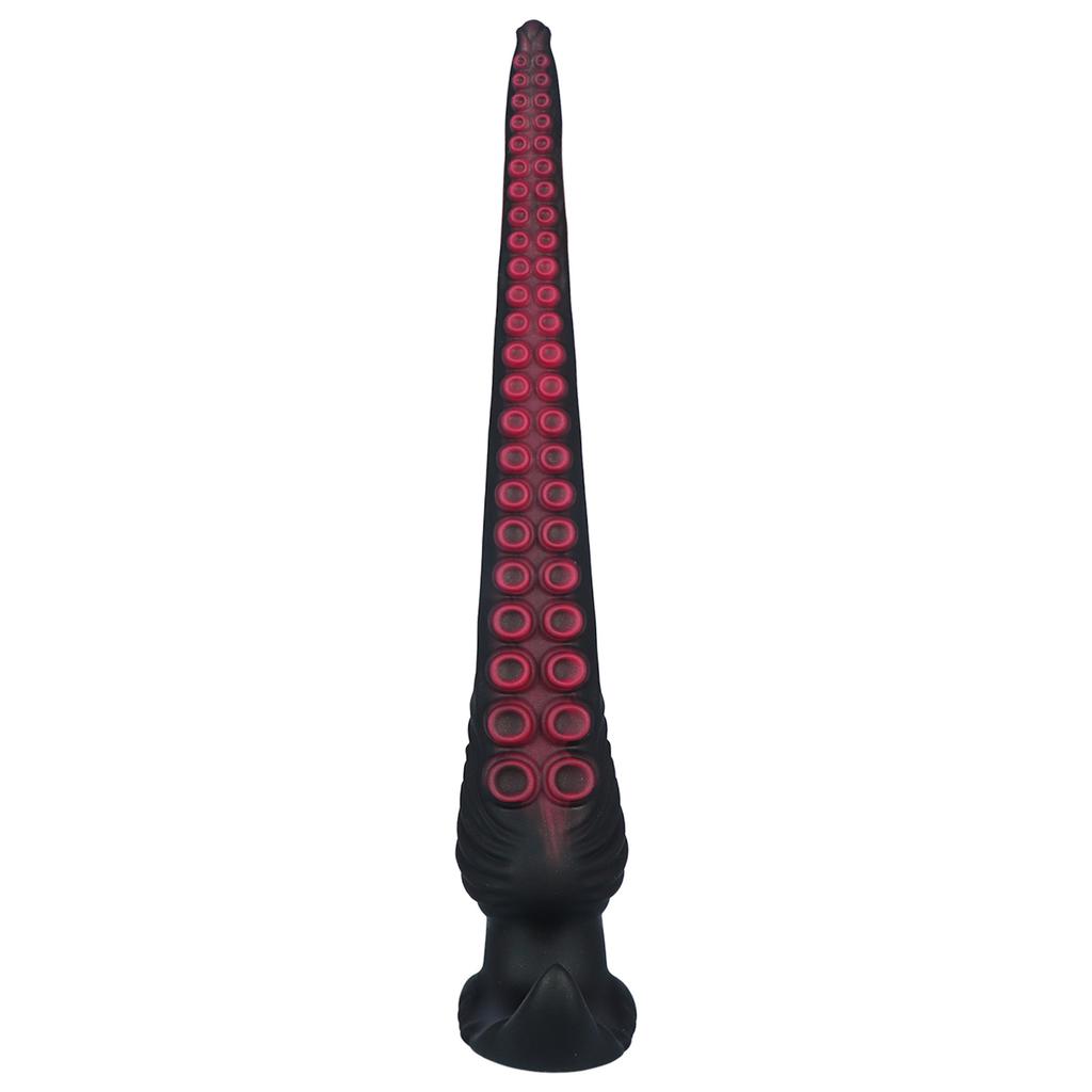 Extra Long Octopus Anal Plug - Wearable SM Toy with Alien Tentacles, Anal Whip Dildo for Unisex Rear Stimulation Adult Sex Toy