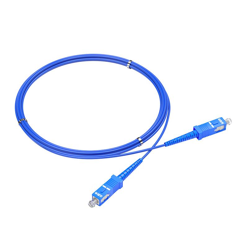 Dasheng Guang Telecom Grade Armored SC-SC Single-Mode Fiber Optic Patch Cord