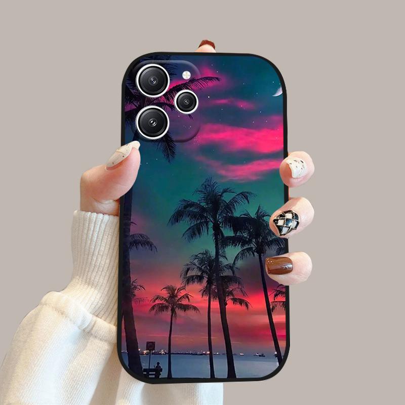 For Redmi 12 4G 5G Silicone TPU Soft Case For Redmi 12R Phone Bumper Cover For Xiaomi Redmi Note 12R 5G Protective Fundas Cases