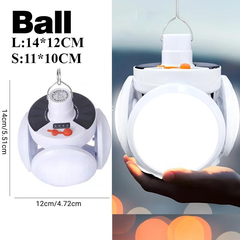 Solar Rechargeable Camping Lantern Light,Portable LED Flashlight,Outdoor Hanging Lamp,Hook,Multi Angle Lighting,Camping Fishing