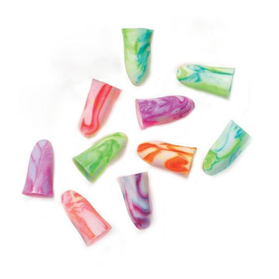 10 Pcs 5 Bag Multicolor Soft Light Ear Plugs Sound Defenders Protector Earplugs