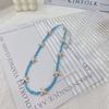 Starfish Charm Choker Chain Beaded Necklace for Women Stylish Neck Jewelry Gift