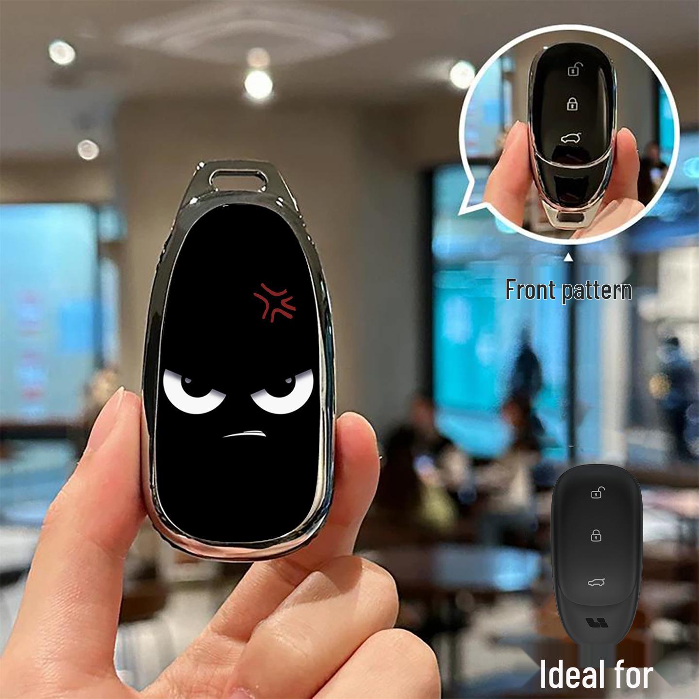 Ideal One Car Key Case for L6/L7: High-Grade Protective Shell with Buckle for L9 Mega Bag.