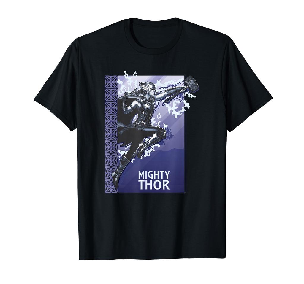 Marvel's Thor: Love and Thunder - Jane Foster Mighty Thor Poster T-Shirt