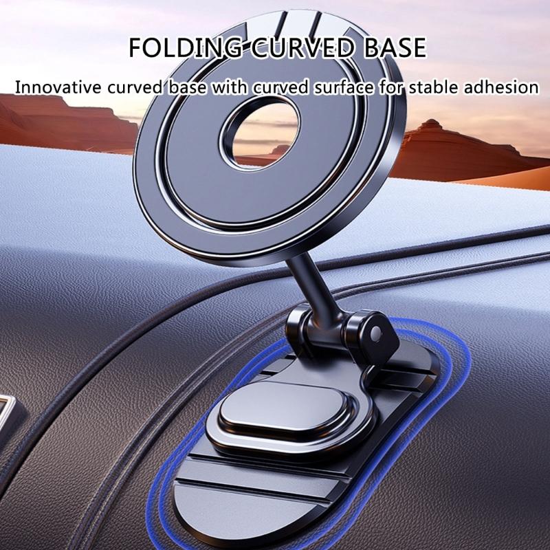 Magnetic Phone Mount,Magnetic Phone Holder for Car, Dashboard Phone Holder Mount 360 Adjustable,Mount for Phone