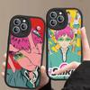 Anime Saiki Kusuo Phone Case For IPhone 16 15 14 11 12 13 Pro Max Plus Back Leather Shell