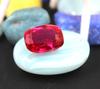 11.70 Carat Excellent Cushion Shape Red Ruby Burma Certified Transparent Gemstone SN18