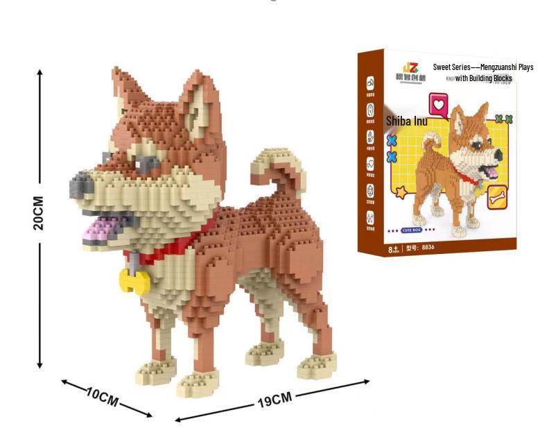 BeleDi Micro Building Blocks: Educational Pet Model Toy for Kids