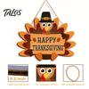 Entryway Welcome Plaque Wooden Sign, Rustic Door Hanging 2D Daisy Butterfly Print, Front Decor Halloween Thanksgiving Easter Seasonal Holiday Sign for