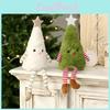 Cute Soft Plush Christmas Tree Doll Decorative Figurine Perfect For Holiday Cheer