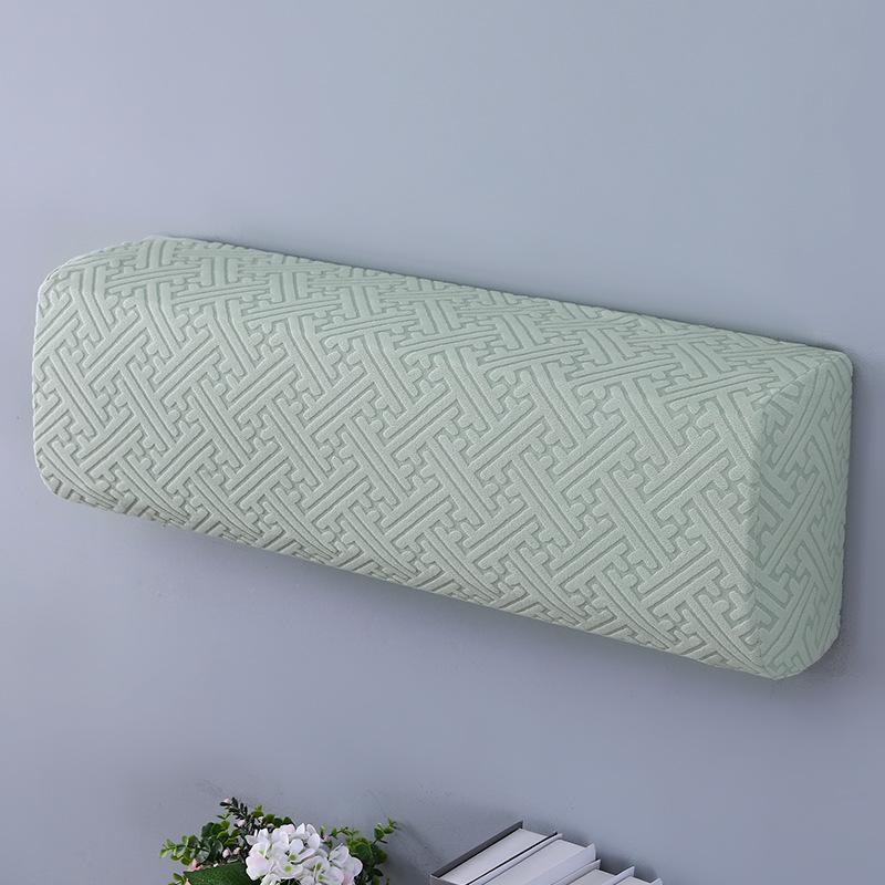 1Pc Wall Mounted Air Conditioning Cover Dustproof Elastic Fabric Fan Dust Cover Wall Air Home Decor Air Conditioner Protector