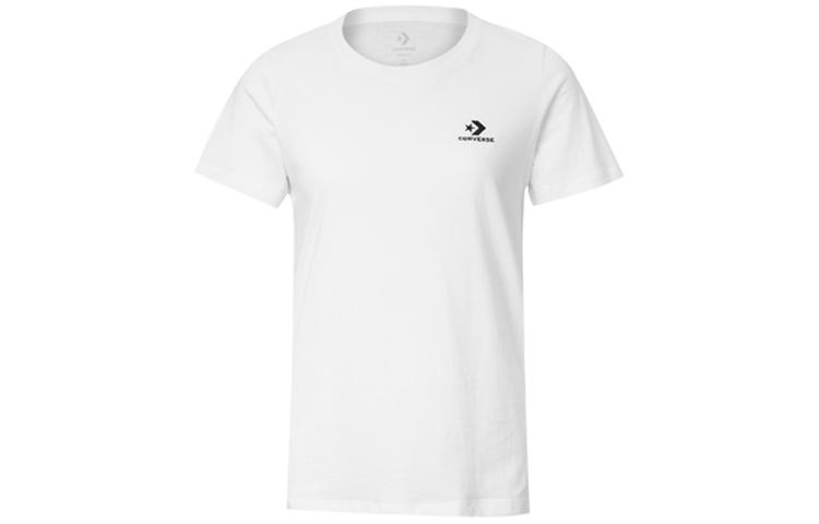 Converse Set in Sleeve T Shirt Women s White 10020804-A05 S