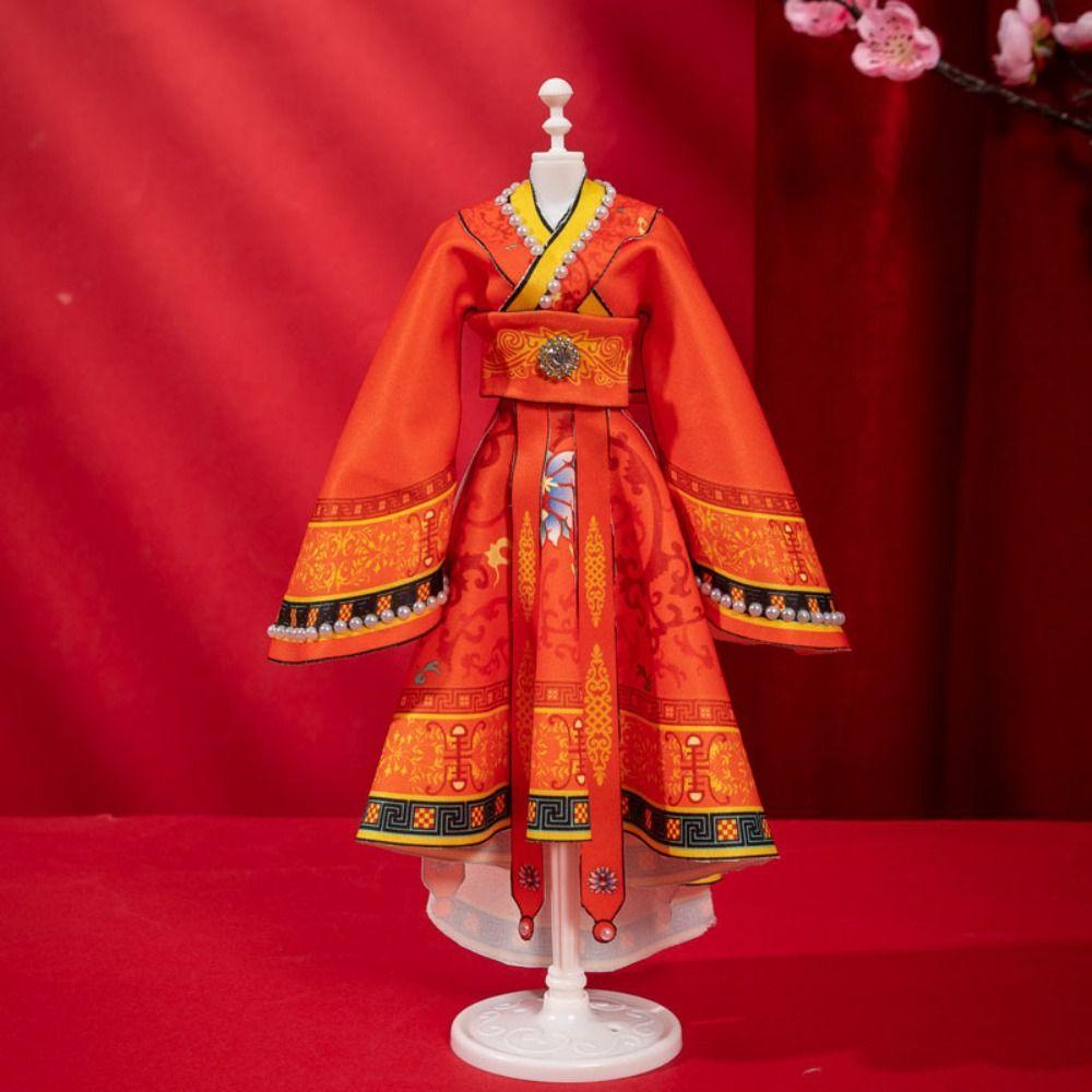 Skirt Princess Toy Outfit Dress Doll's Dress Material Doll's Hanfu Clothes DIY Kit  DIY Toys