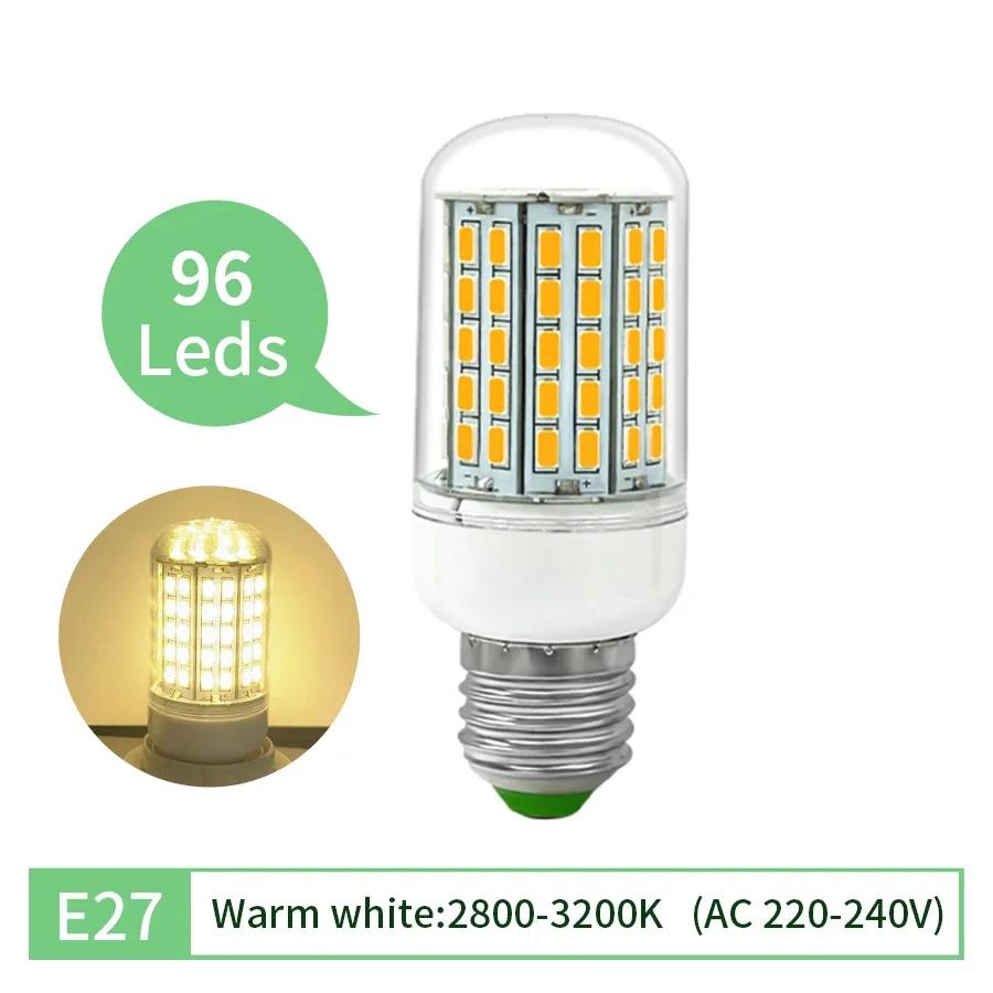 Led Corn Light Bulbs 5730 Smd 220V 240V Led Small Bulb Home Decoration E14 E27 2700K 6500K Warm White