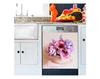 36 Style Dishwasher Decoration Sticker DIY Kitchen Wallpaper Peel and Stick Vinyl Wall Decal LandscapeFlower Mural For Home Decor