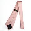 Pink Plaid Solid Men's Self Tie Bow Tie Silk Jacquard Woven Wedding Party Hanky Brooch Set Butterfly Necktie DiBanGu