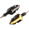 1Pair Motorcycle LED Water Flowing Turn Signal Light Indicator Blinker Lamp Universal