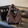 Niszowe Torby Płócienne Duża Pojemność Modne Swobodny i Leniwy Styl Jednoramienna Crossbody Torba Tote