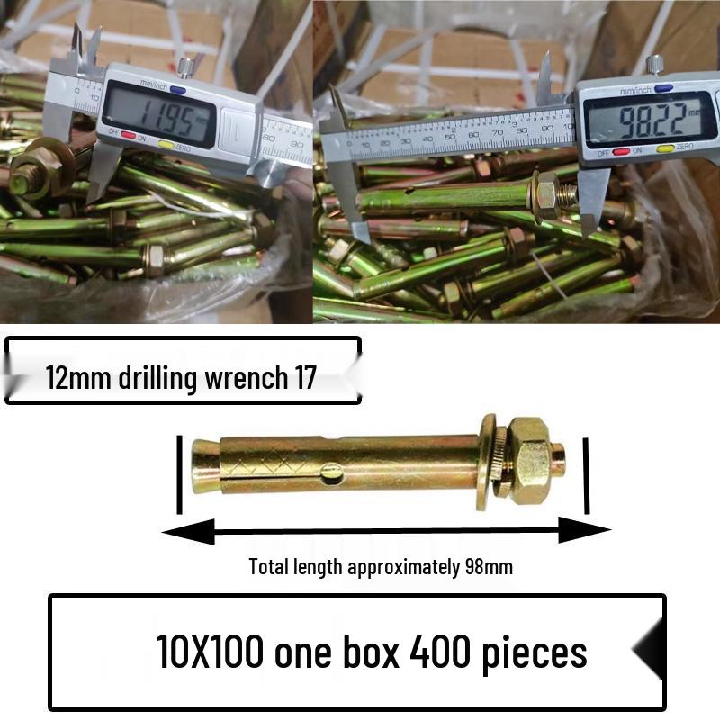 National Standard M6-M12 Expansion Bolts & Screws: Iron-plated, Galvanized, and Explosion Bolts