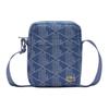 LACOSTE Fabric Shoulder Bag, Crossbody Bag Unisex Blue NU4869NZ-Q74