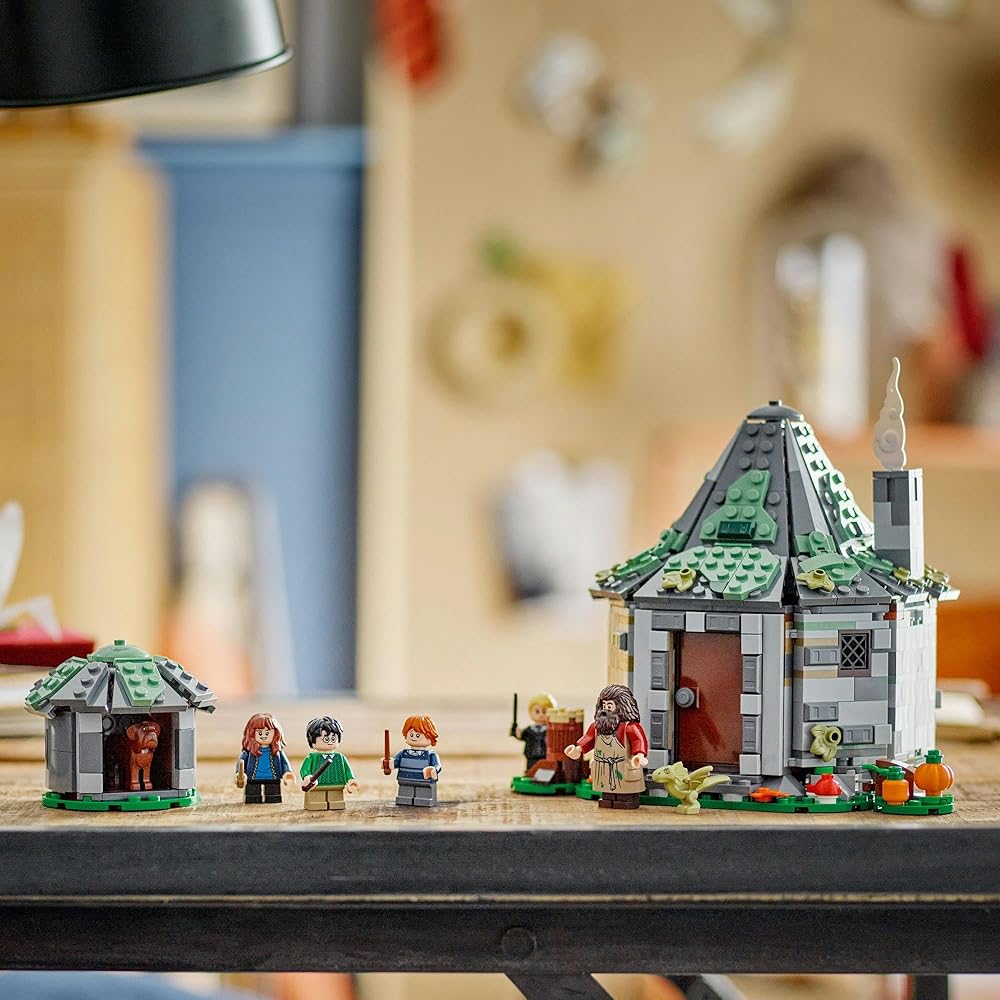 LEGO Harry Potter Hagrid's Hut: The Uninvited Guest Building Set Toy for Kids Ages 8-10, 76428