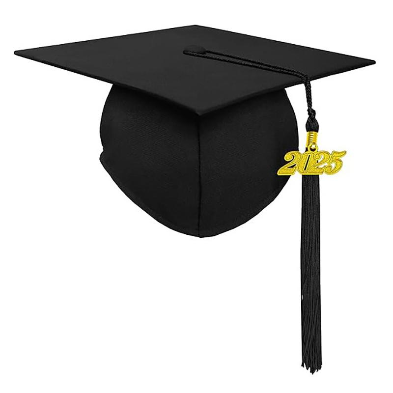 2025 Academic Hat Headwear Academy Souvenir Caps Cosplay Supplies Charm Ornament Diy Fringe Graduation Dress Ceremony Hat Master