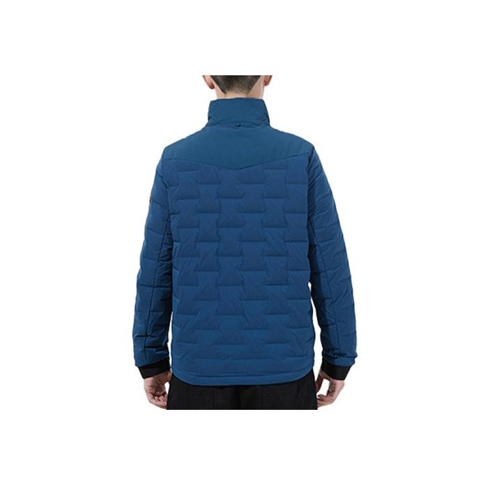 Timberland Kurtka puchowa męska casual o luźnym kroju w jednolitym kolorze, odzież wierzchnia niebieska A2G9P-BZ4