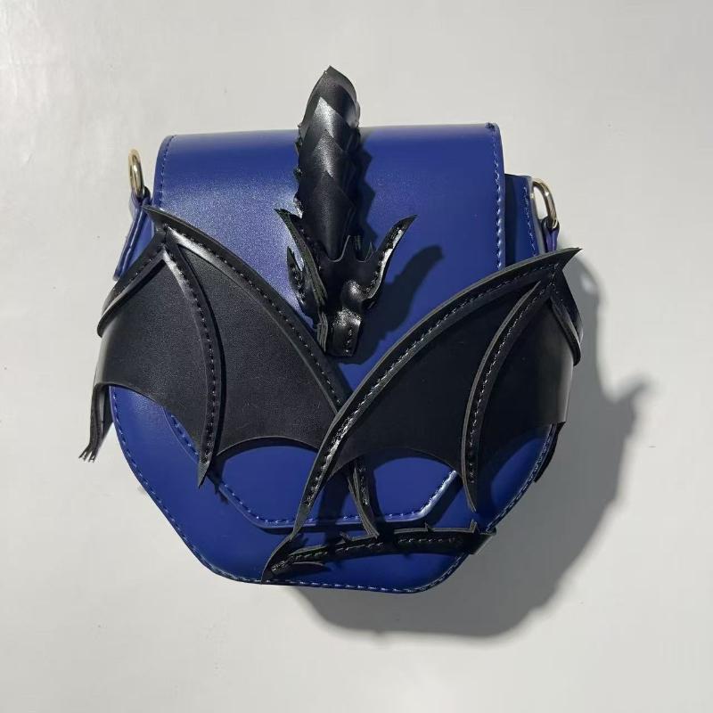 2026 New Dragon Wing Crossbody Bag 3d Dragon Design Faux Leather Satchel Dark Fantasy Devil Wing Shoulder Bag Phone Bag Wallet