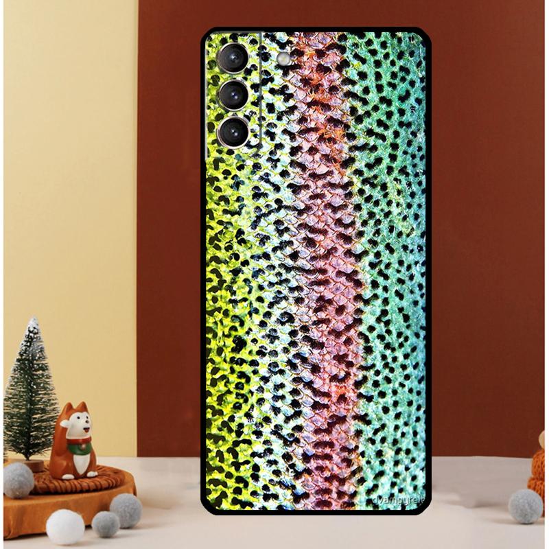 Brown Trout Fly Fishing Case For Samsung Galaxy S25 S26 Ultra S21 S22 S20 S23 S24 Ultra S10 Plus S25 FE Cover Funda