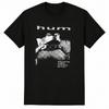 Grafik-T-Shirt Rockband Vintage Unisex T-Shirt Geschenk für Fans Hum Nachdruck