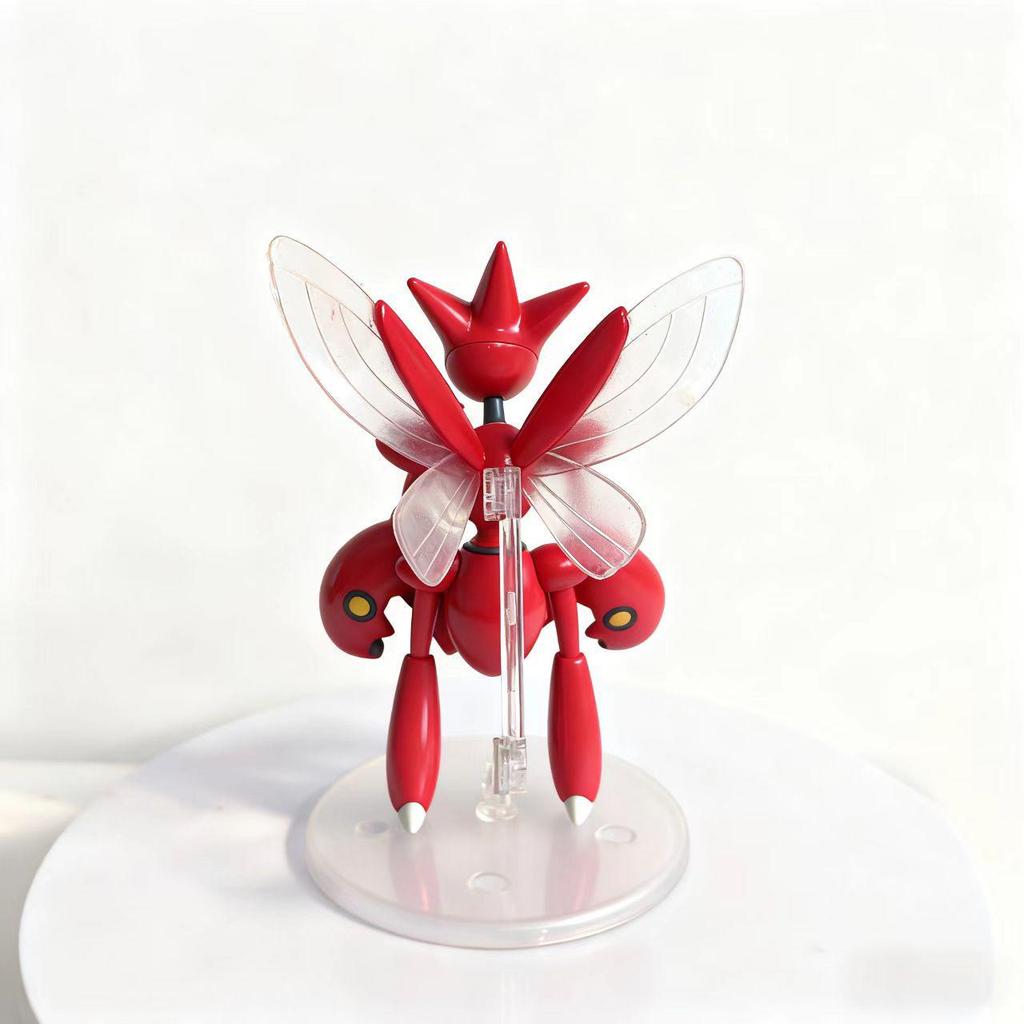 Cross-Border Pokémon Scyther Evolution Model Anime Figure Toy Ornament