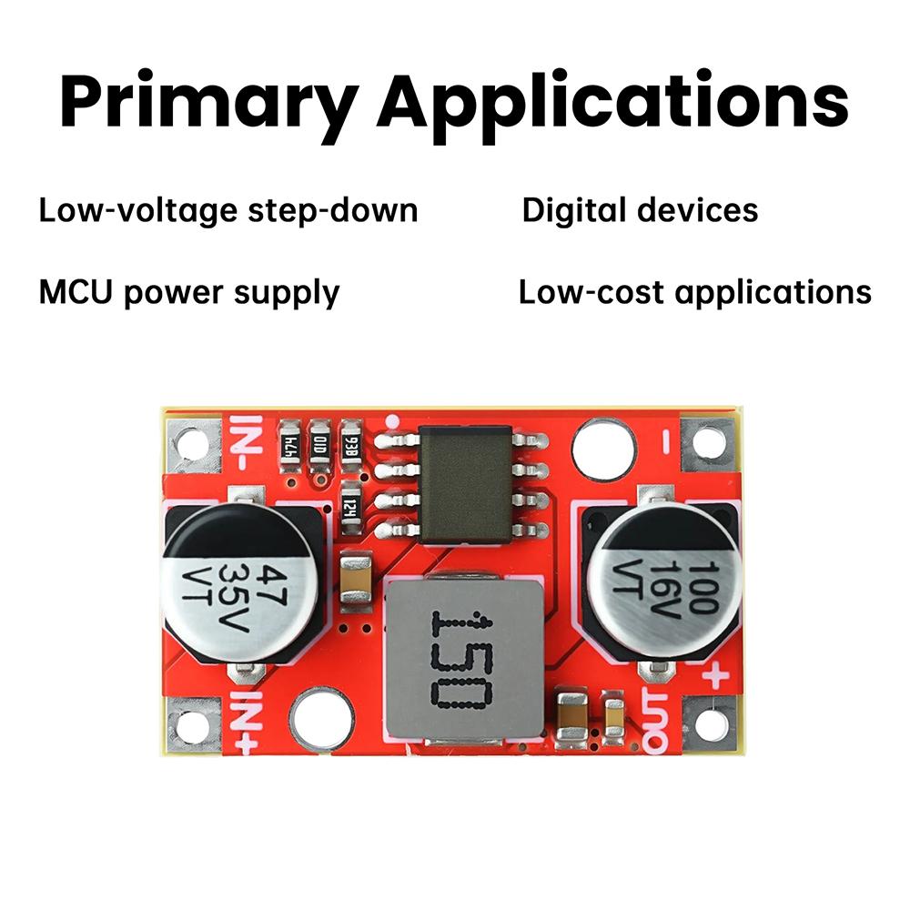 Mini Buck Converter DC to DC Step-Down Converter High Efficiency Voltage Regulator 7-31V to 5V/12V 3.5A Buck Converter LowRipple