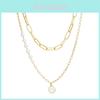 Elegant And Stylish Layered Pearl Chain Necklace For Fashionable Women In 2022
