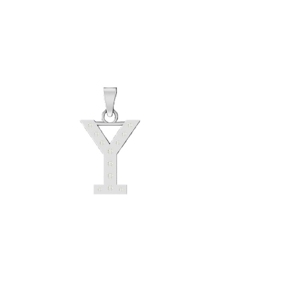 Umcho 925 Sterling Silver Capital Initial Y Letter Pendant Necklace Jewelry For Women