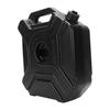 Portable Tank with Locking Mounting Bracket 10L Fuel Petrol Oil Water Tank for Car Motorcycle SUV ATV UTV Black
