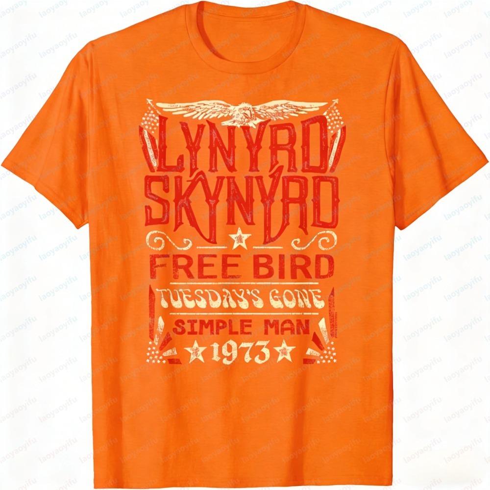 Fashion Vintage Men's T-Shirt Letter Graphic Print Men's and Women's Tees Top Summer Street Short Sleeve Casual Outdoor Men's Clothing