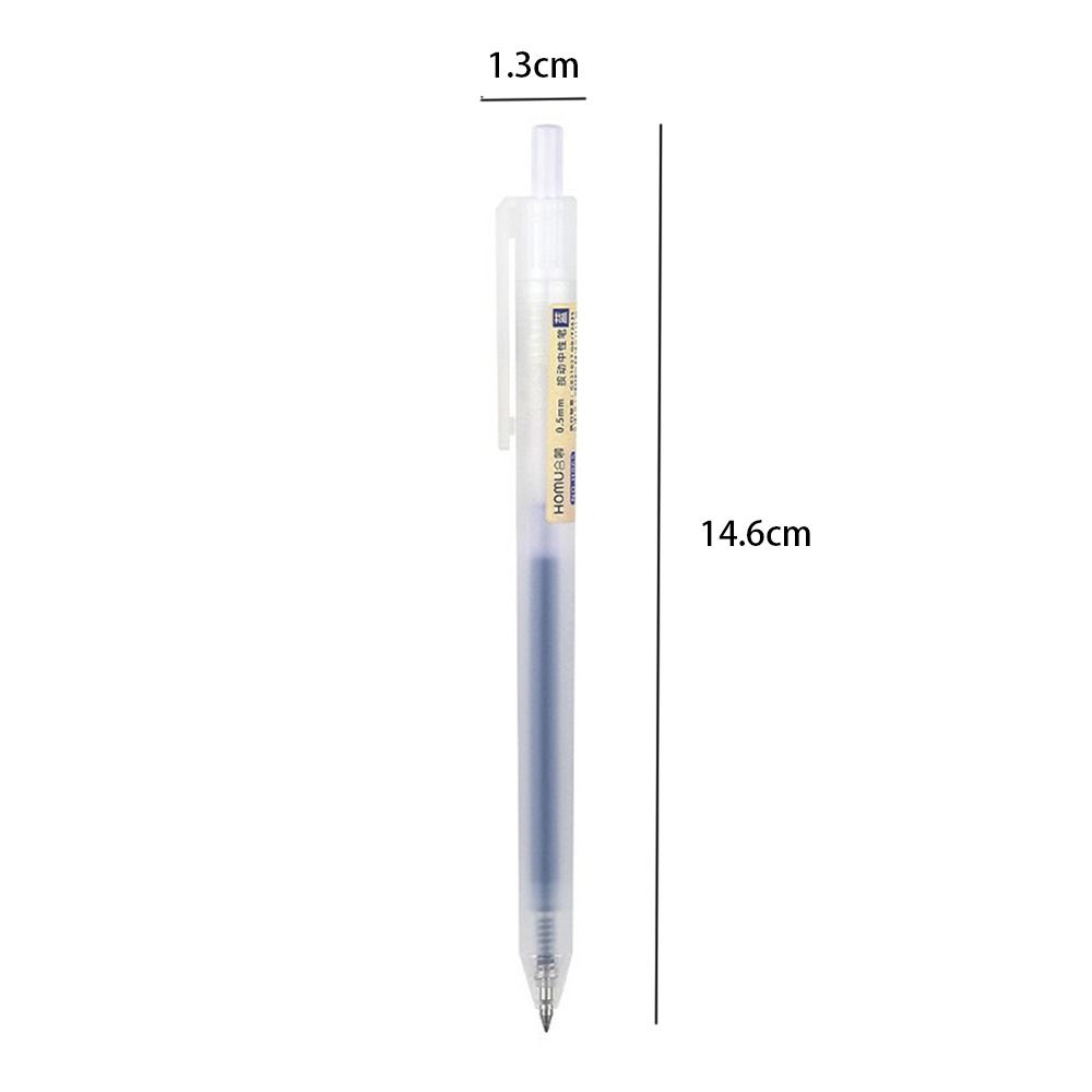 5 Pcs/Bag High Beauty Signature Pen 0.5MM Nib Ballpoint Pens Durable Press Neutral Pen  Examination
