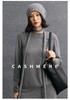Women's Cashmere Round Neck Loose Knitwear - Autumn/Winter Lazy Style Fashion