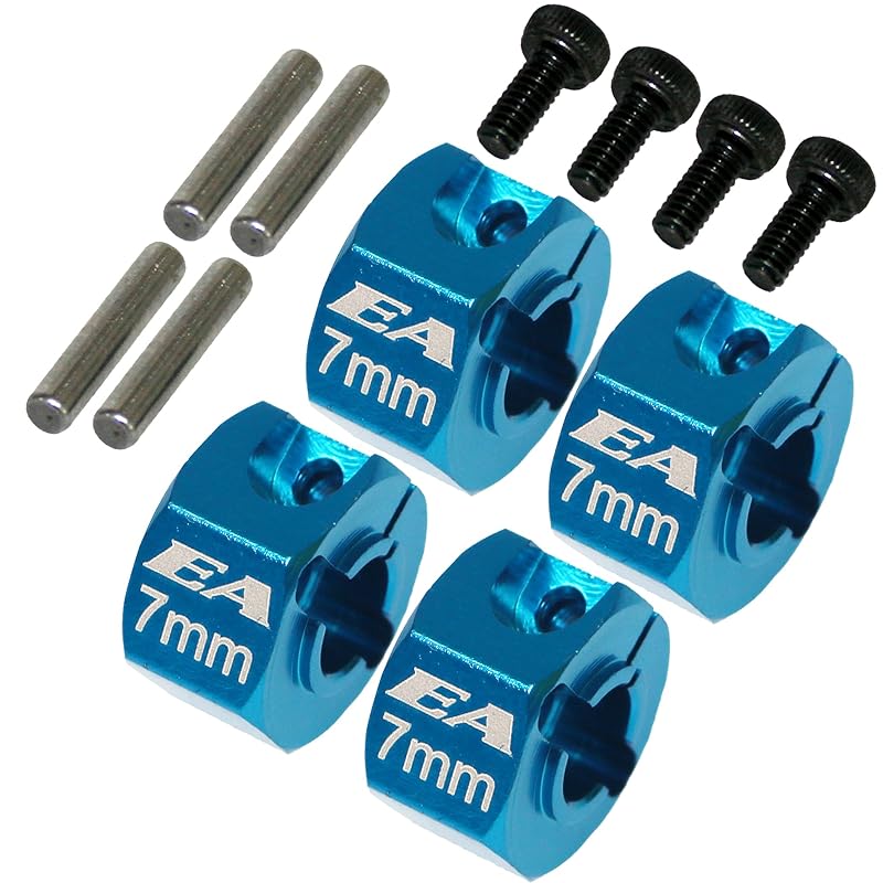 

TT02 Wheel Adapter 7mm/ 4pcs [#TT02-22U2-N4] [Eagle Model]